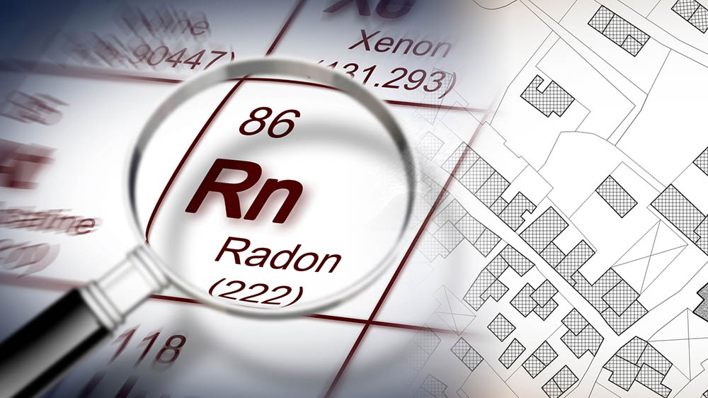 Radon found while preforming home inspections services 